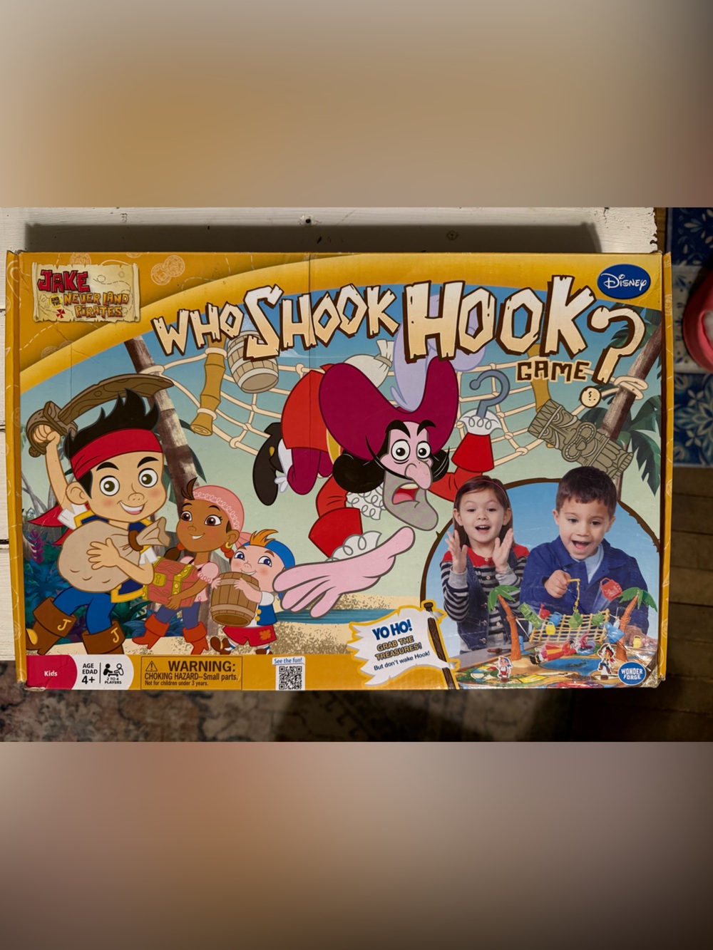 Who Shook Hook Game COMPLETE 2012 Disney Junior Jake and the Neverland Pirates
